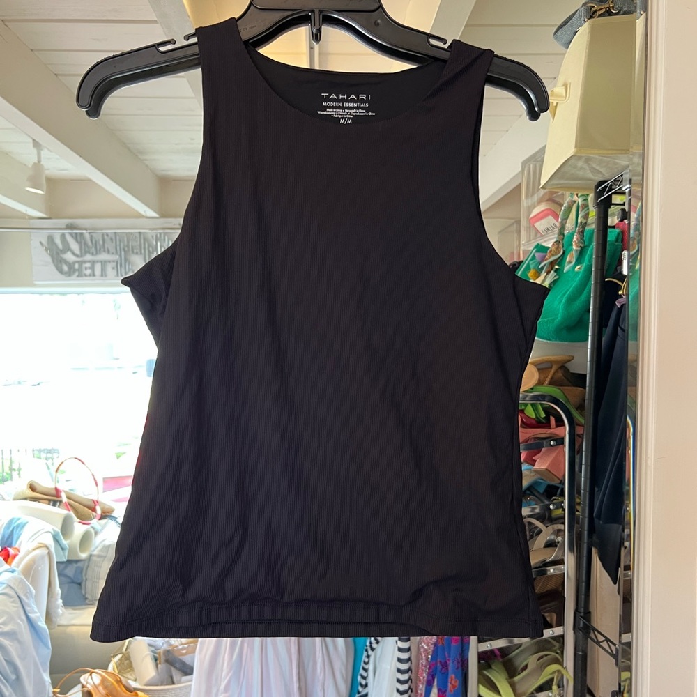 Tahari Black Tank Top for Women